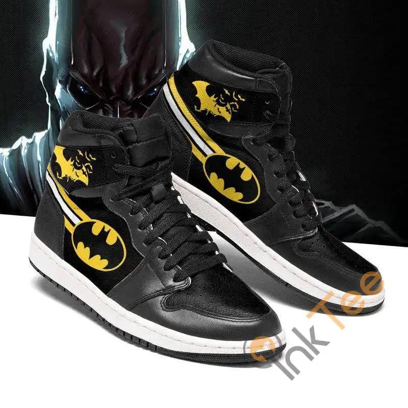 Custom Nike Air Jordan 1 Mid - Classic Batman Custom Shoes — Q's