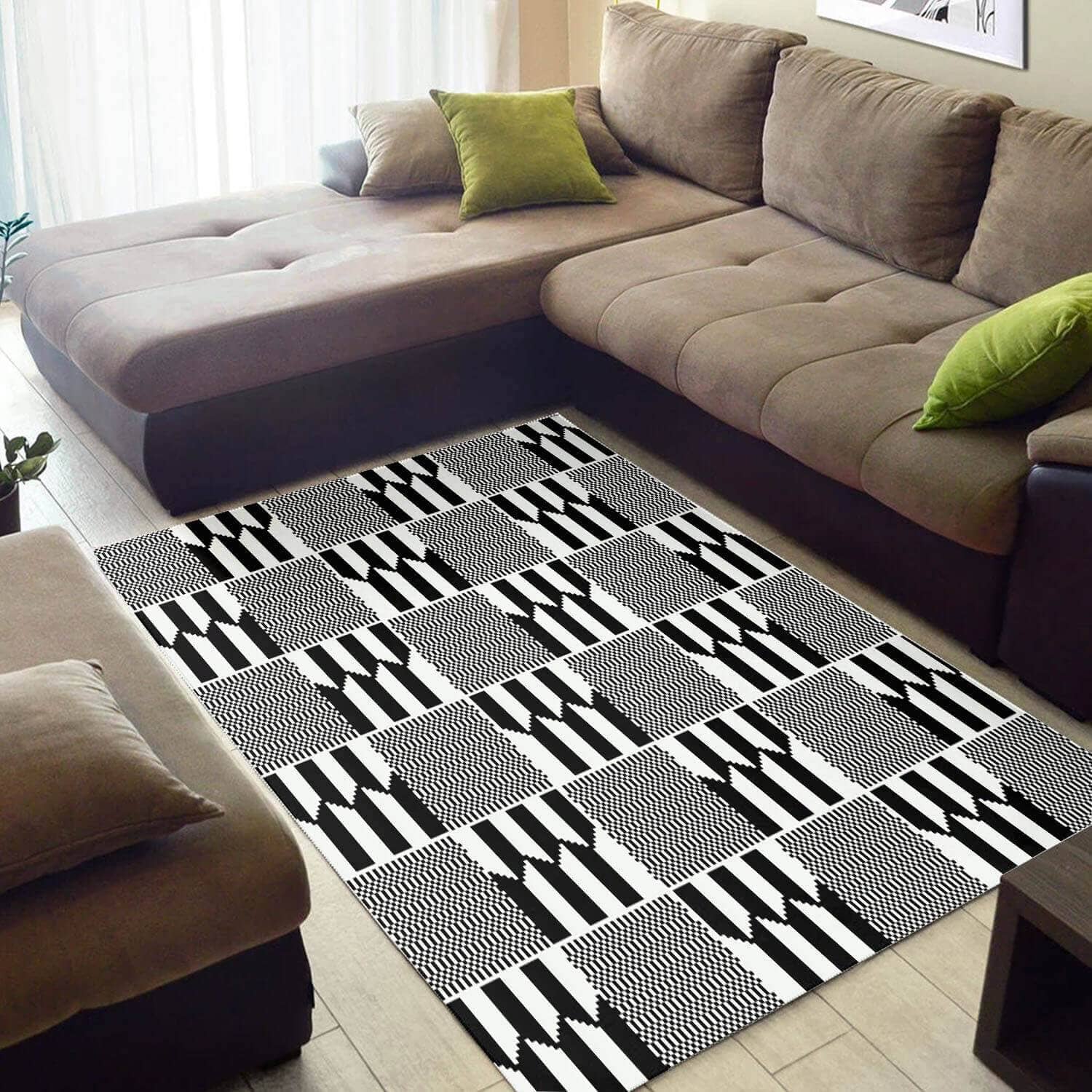 Beautiful African Adorable American Art Seamless Pattern Themed Inspired Home Rug