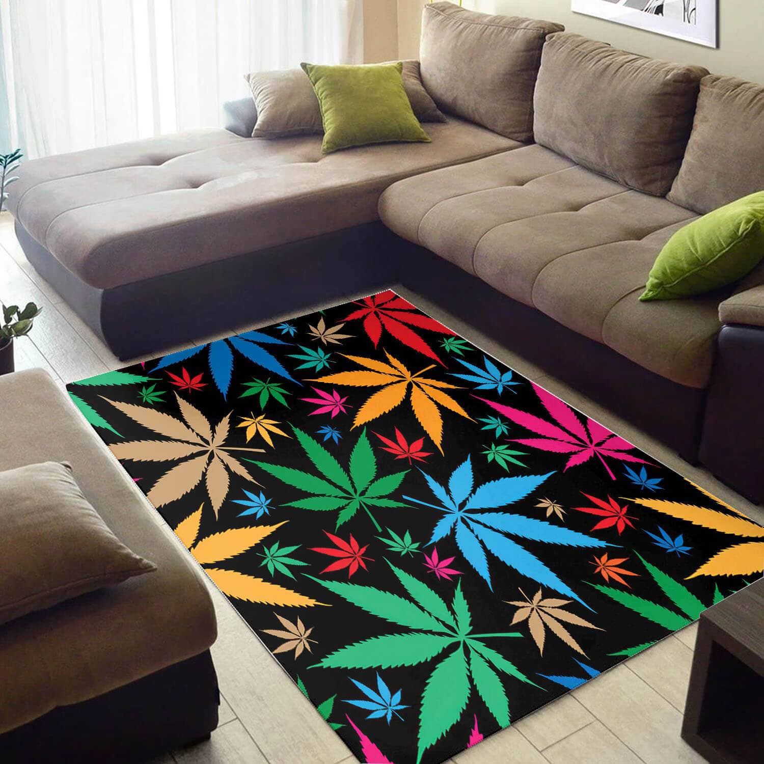 Beautiful African Trendy Black History Month Seamless Pattern Carpet Themed Home Rug