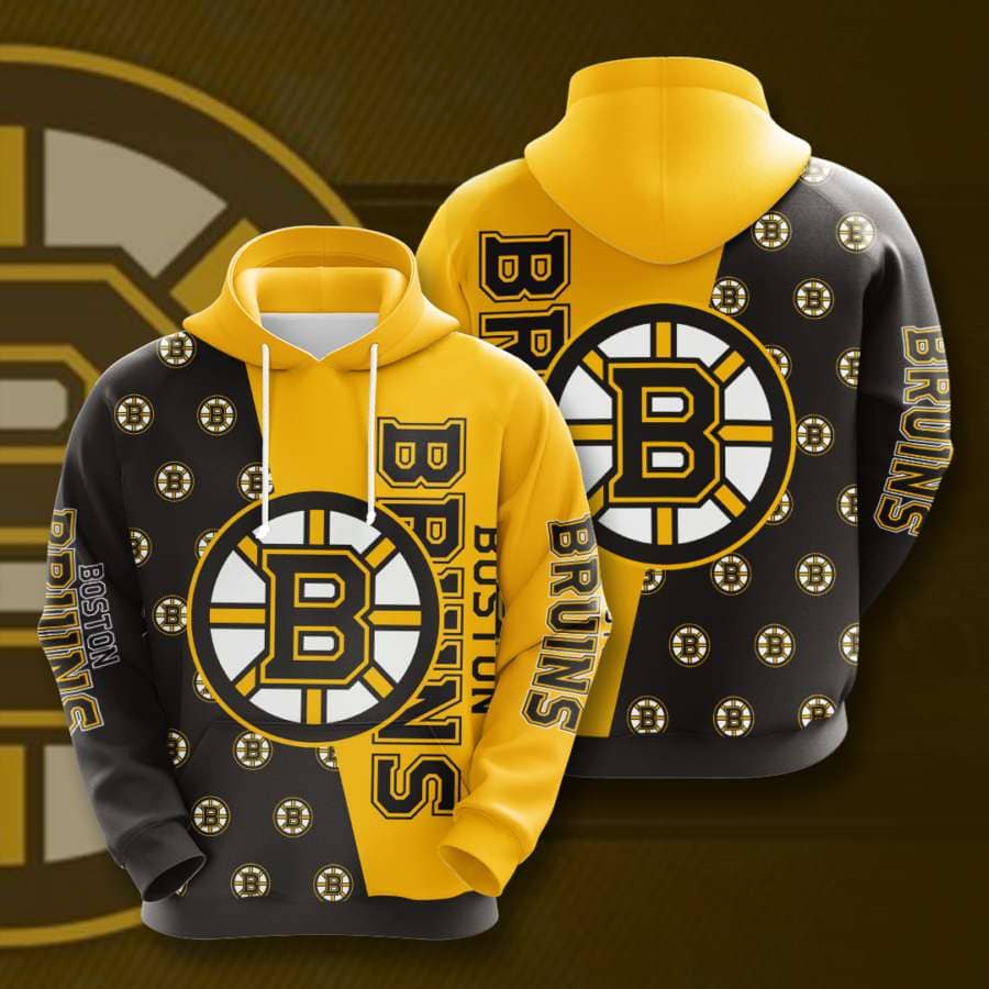 Boston Bruins No218 Custom Hoodie 3D