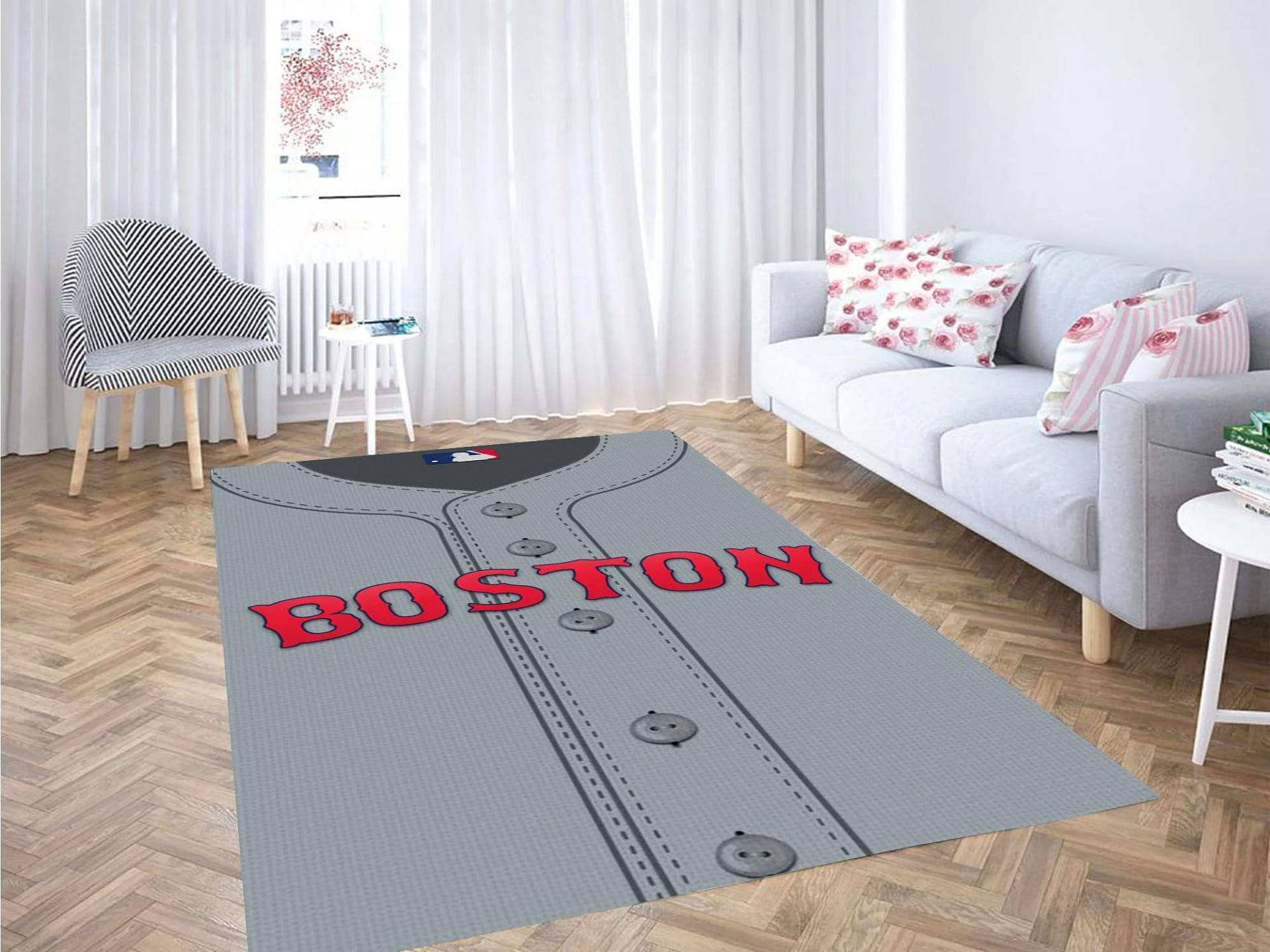 Boston Red Carpet Rug
