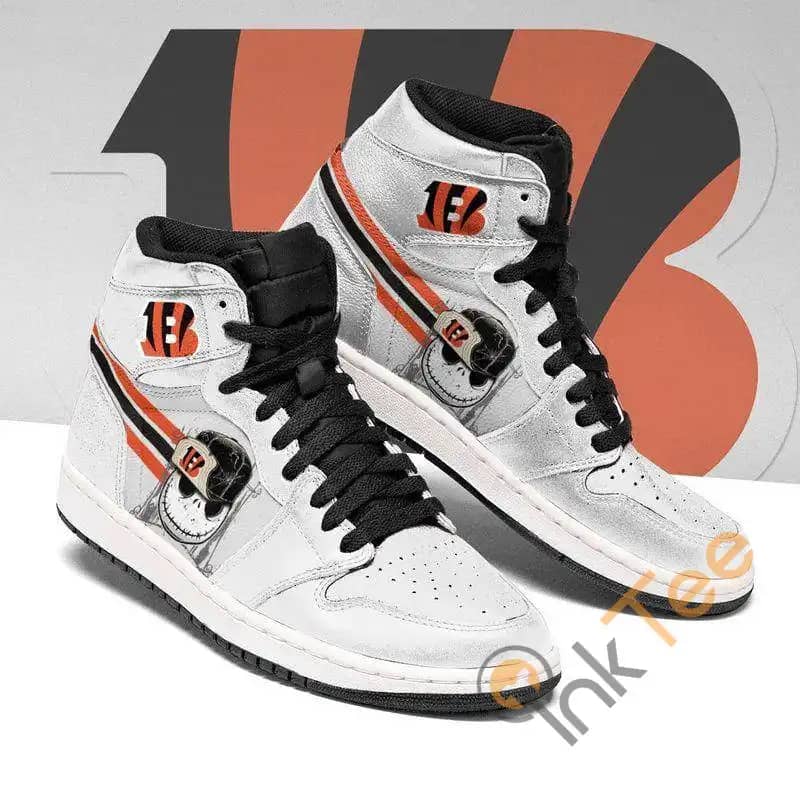 Cincinnati Bengals Custom Sneaker It486 Air Jordan Shoes - Inktee Store