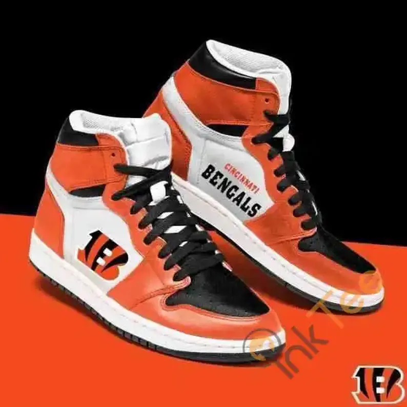 Cincinnati Bengals Nfl Football Custom It482 Air Jordan Shoes