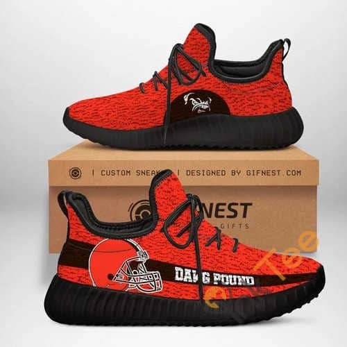 Cleveland Browns Football Team Customize Yeezy Boost