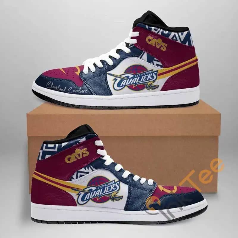 Cleveland Cavaliers Custom It542 Air Jordan Shoes