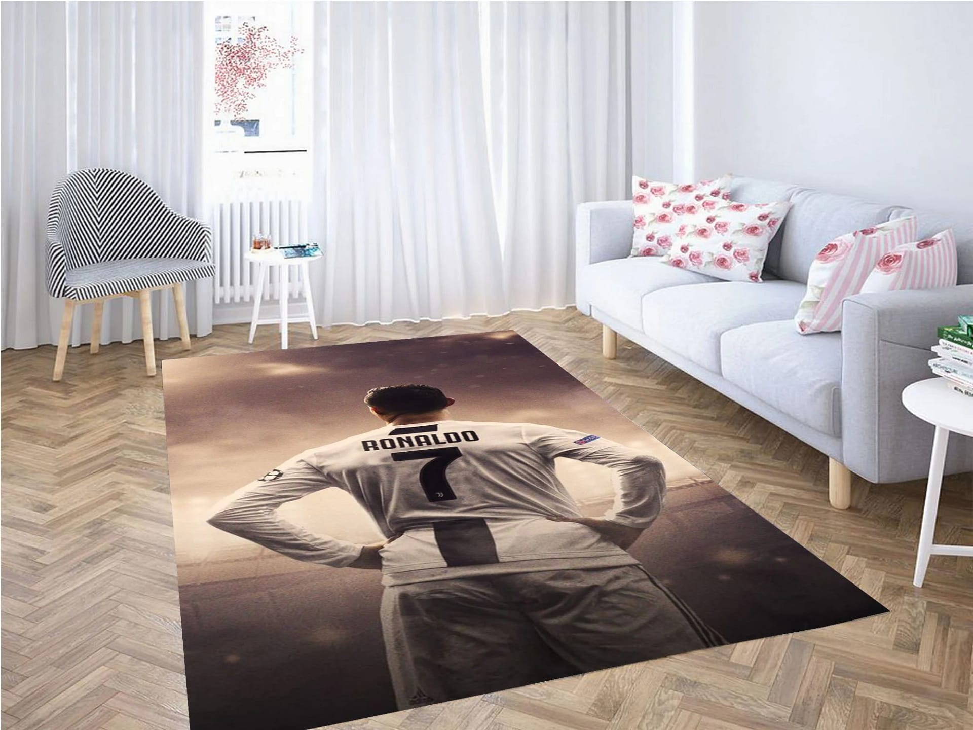 Cristiano Ronaldo Wallpaper Juventus Carpet Rug