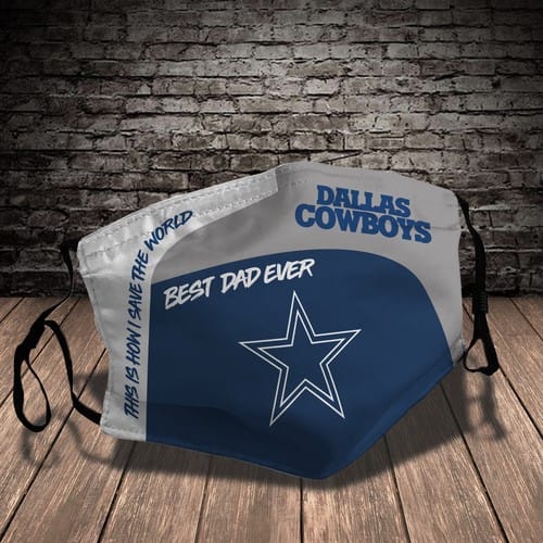 Dallas Cowboys Sport Reusable Washable No1826 Face Mask
