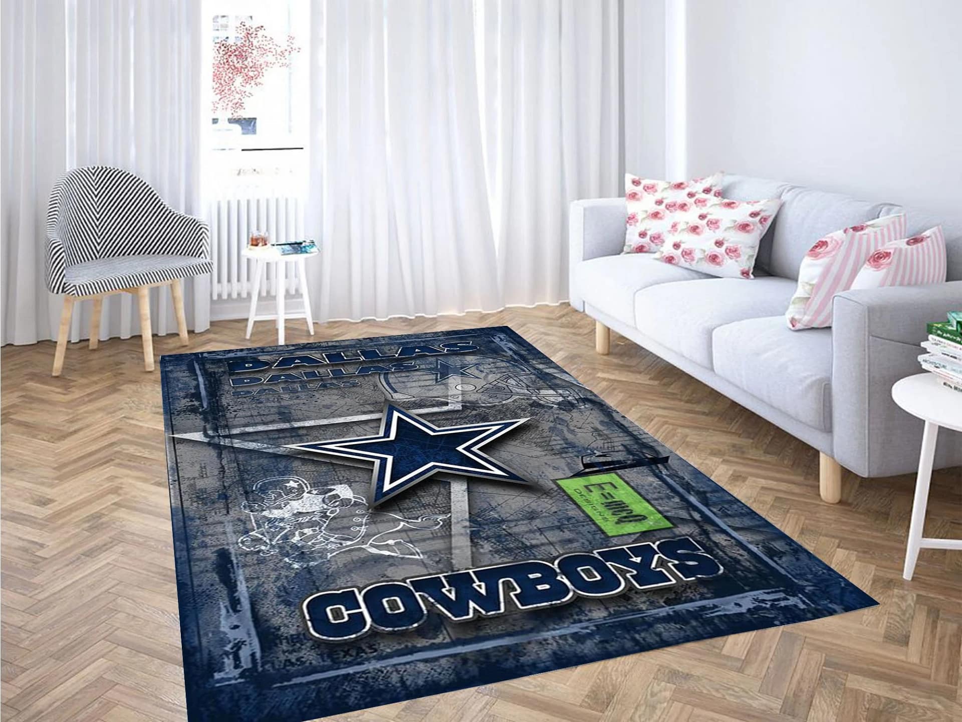 Dallas Cowboys Wallpaper Carpet Rug