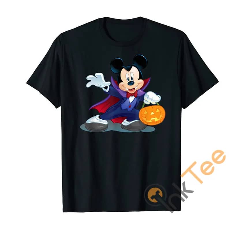 Disney Halloween Mickey Mouse Vampire Men'S T Shirt