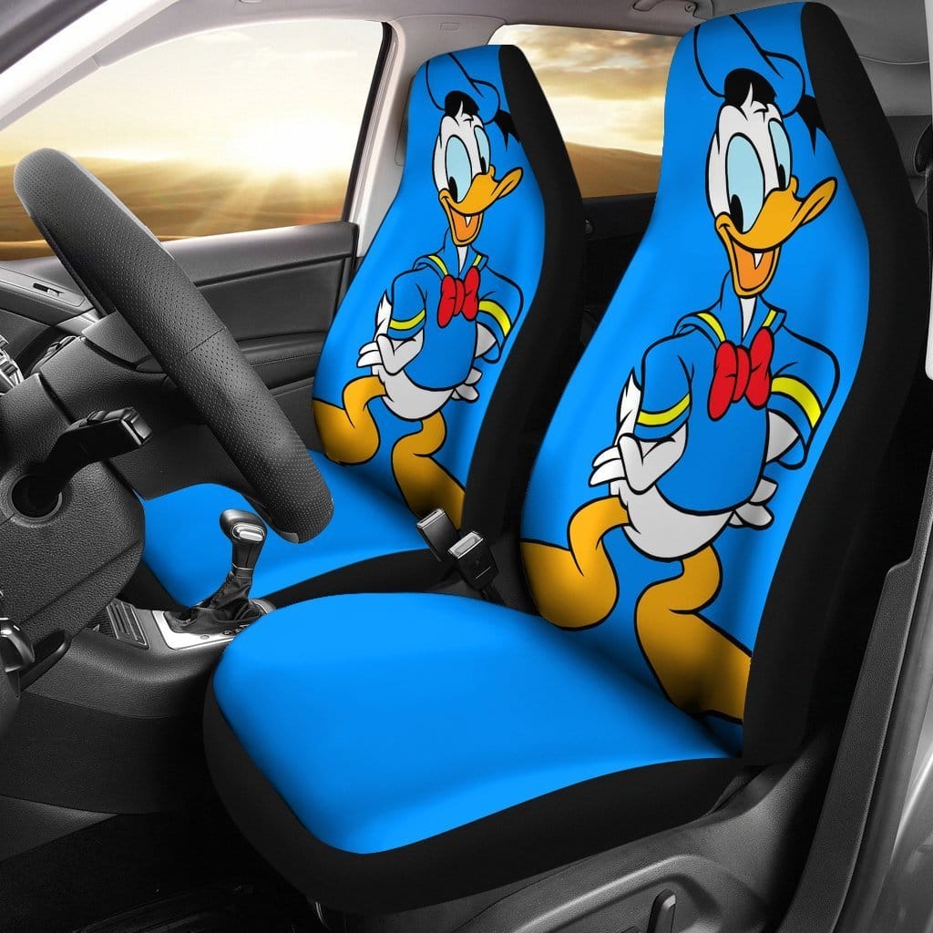 Donald Duck Cute Funny Gift Ideas Car Seat Covers Inktee Store