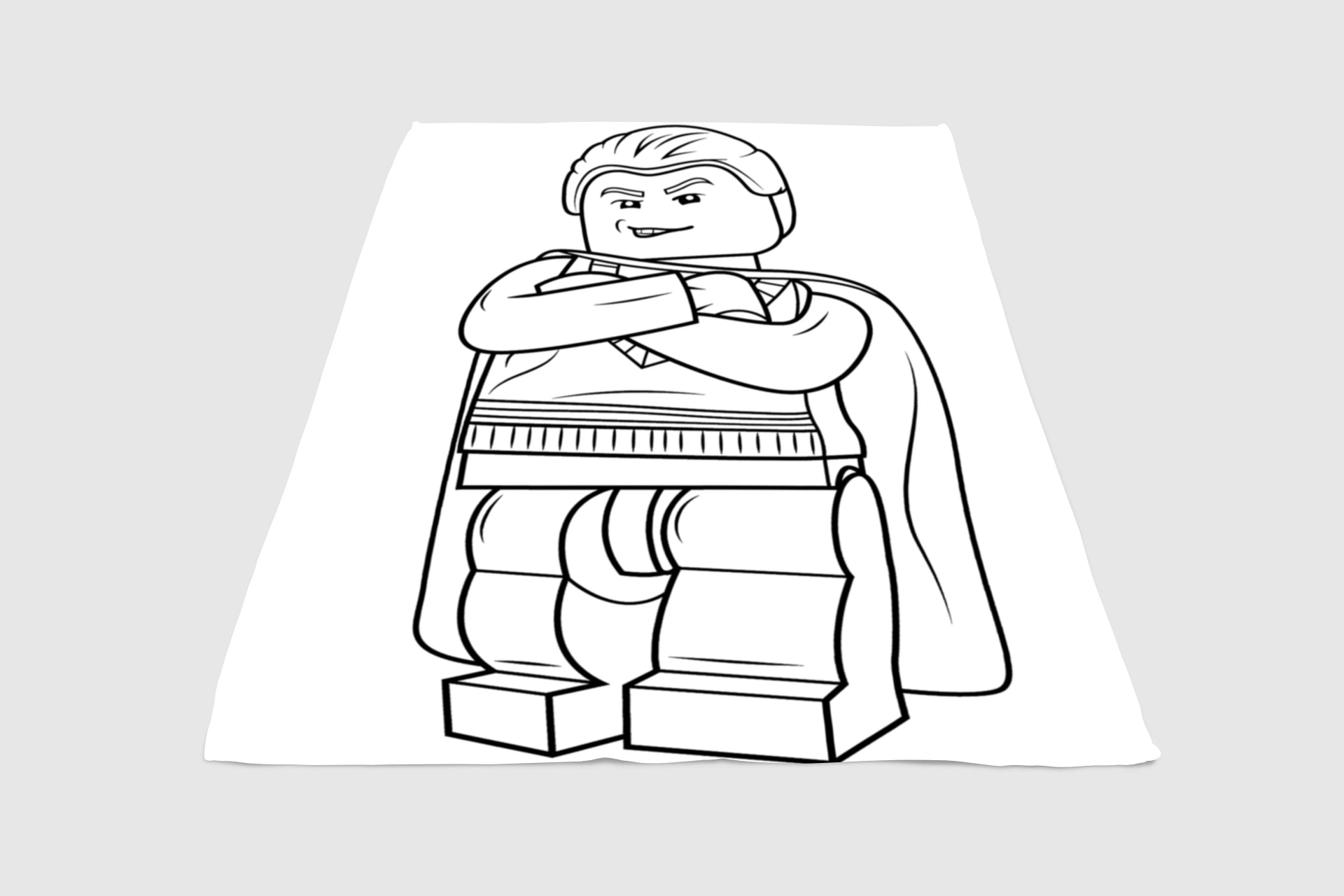 Draco Malfoy Lego Fleece Blanket