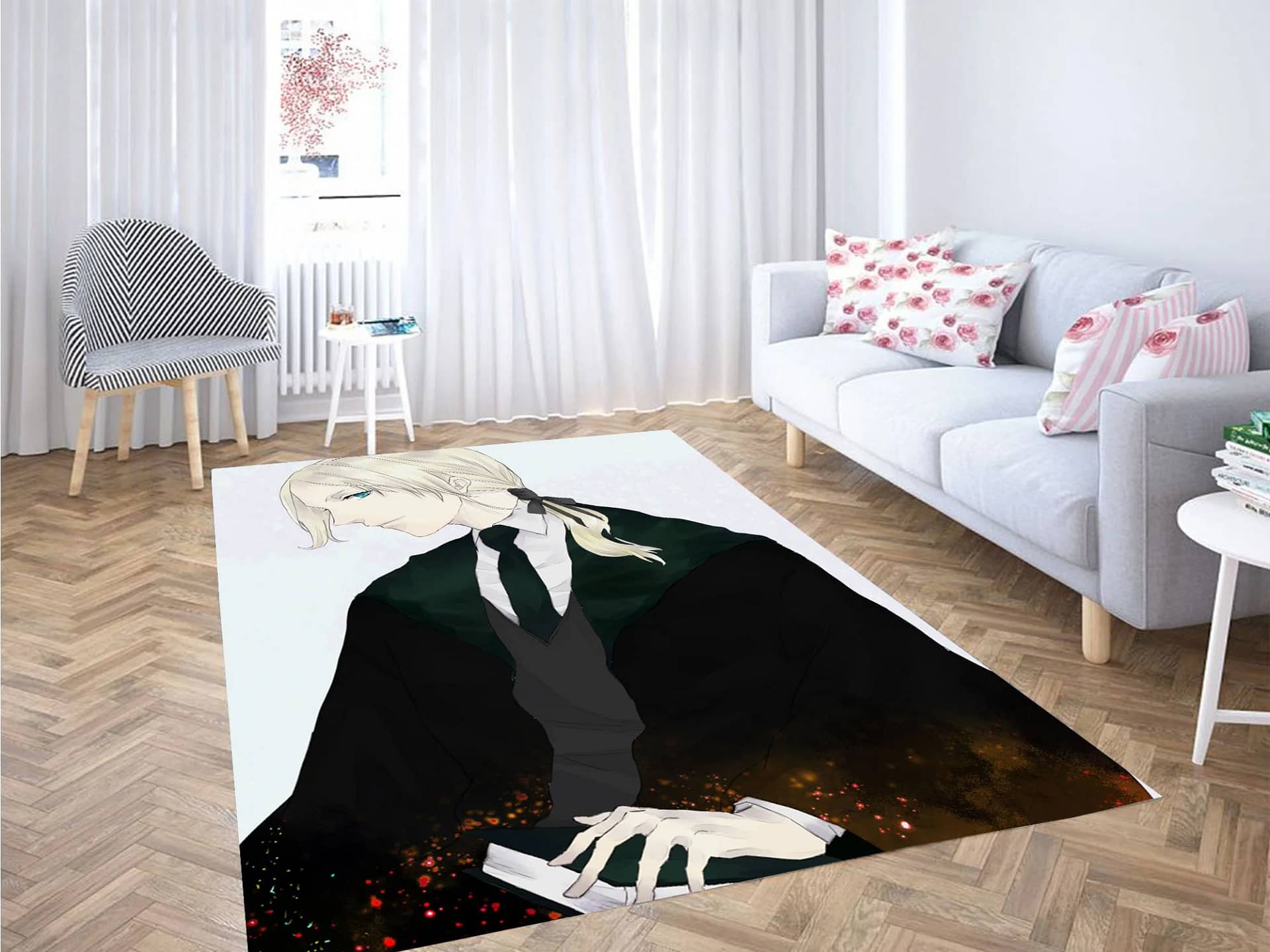 Draco Malfoy White Style Carpet Rug