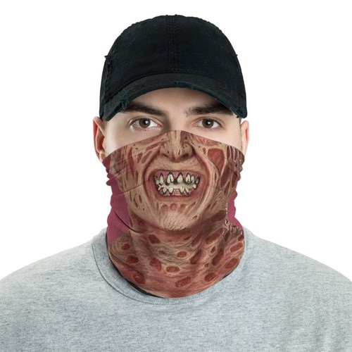 Freddy Krueger 2 Horror Halloween Neck Gaiter Bandana No2276 Face Mask