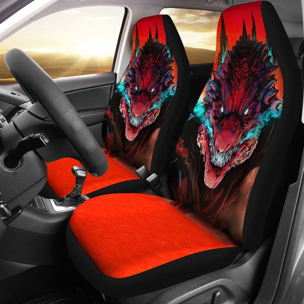 Godzilla Angry Car Seat Covers