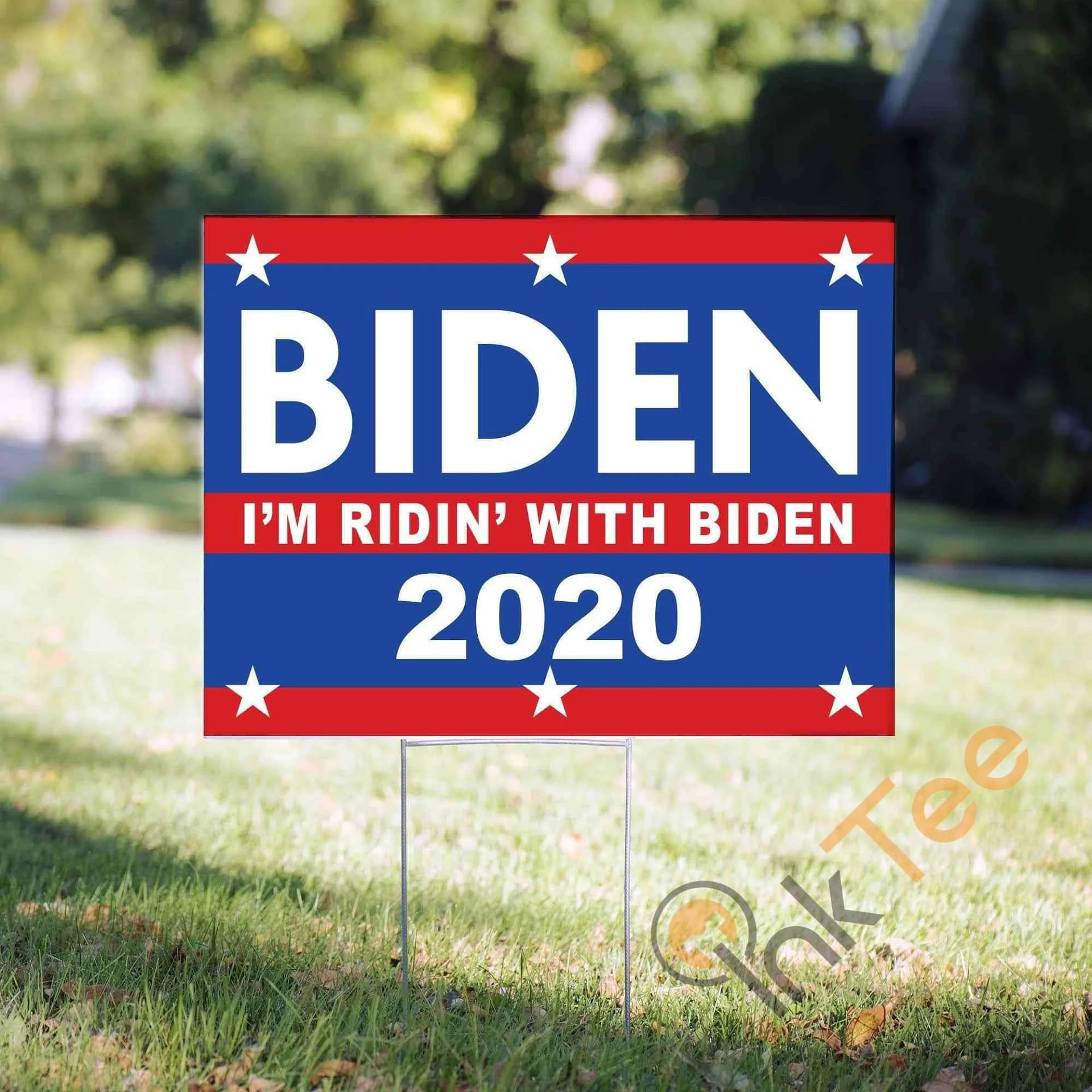I'M Ridin With Biden 2020 Yard Sign