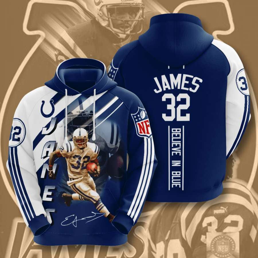 Indianapolis Colts No829 Custom Hoodie 3D