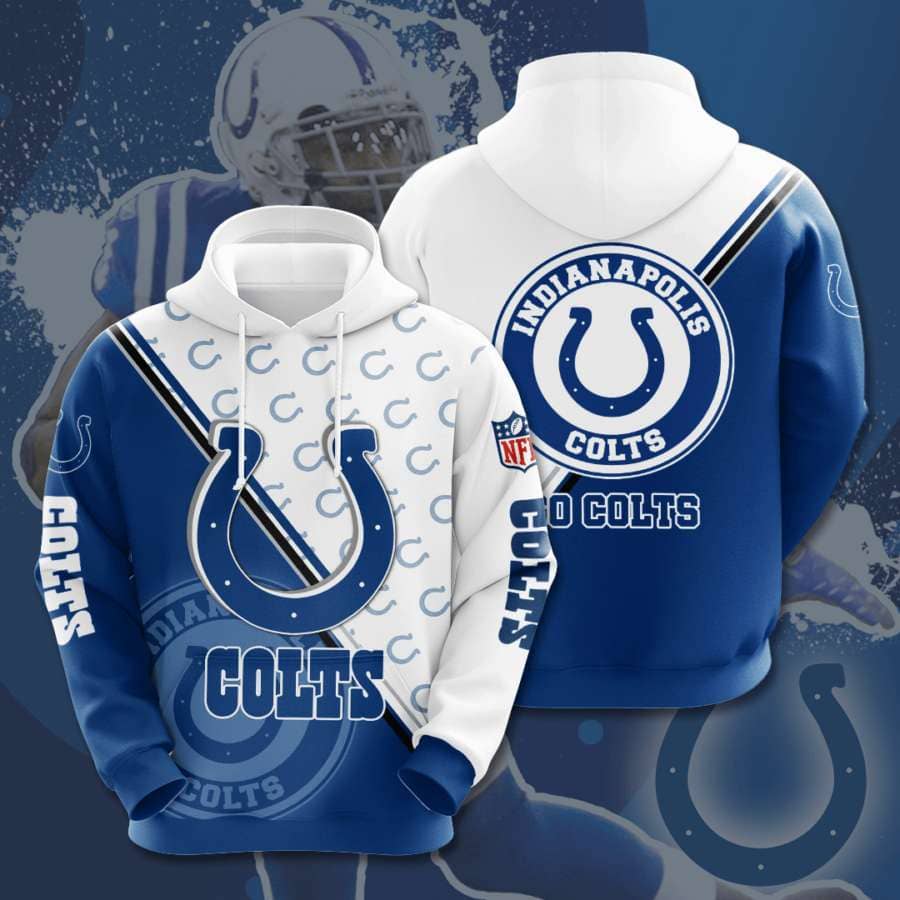 Indianapolis Colts No830 Custom Hoodie 3D