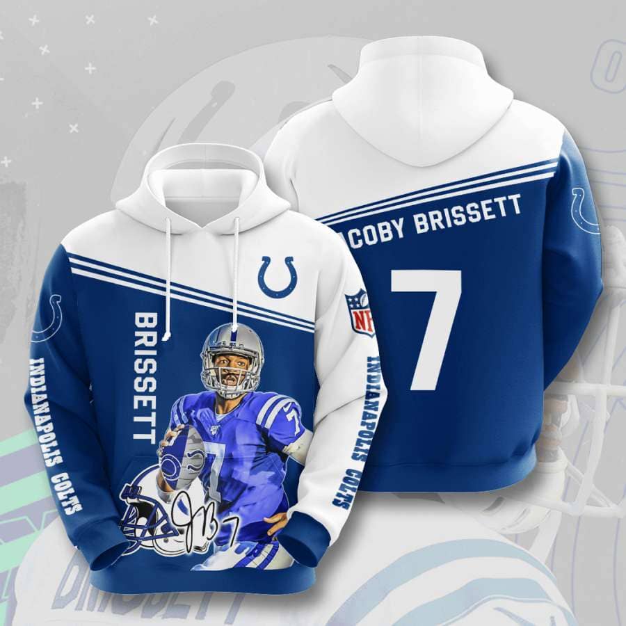 Indianapolis Colts No837 Custom Hoodie 3D
