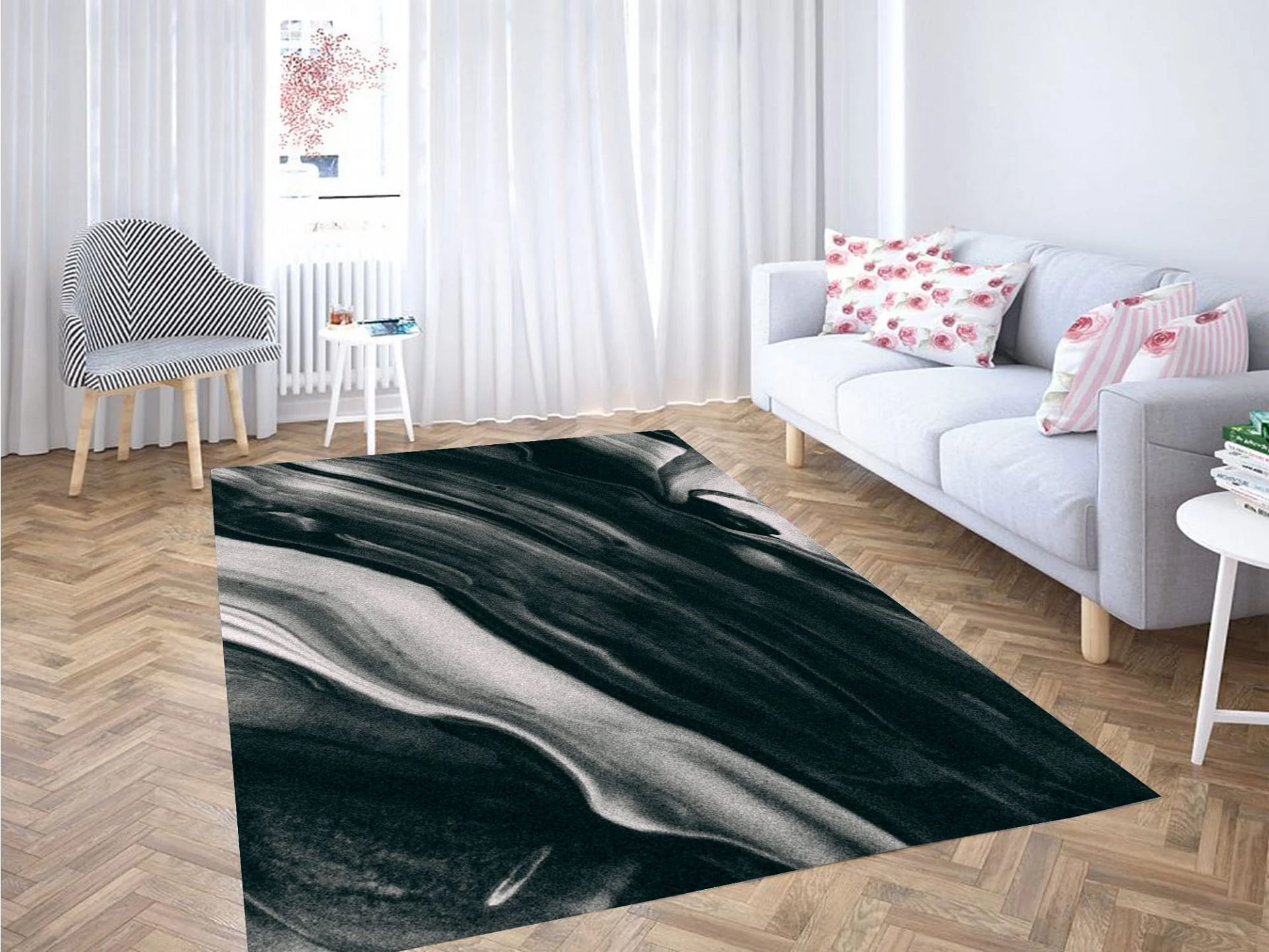 Liquid Aesthetic Carpet Rug