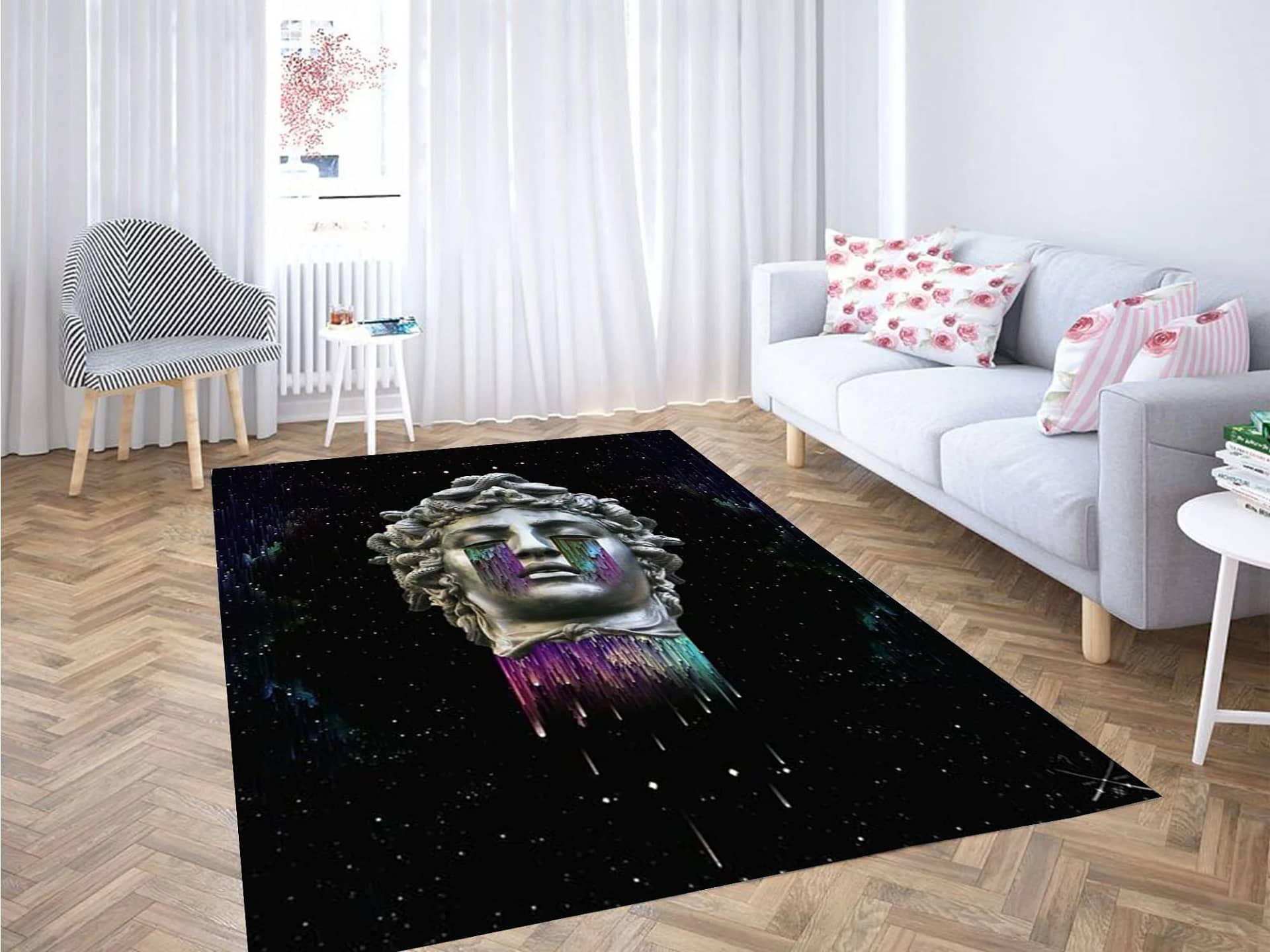 Loggia Background Carpet Rug