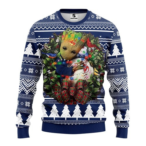Mlb Cleveland Indians Grateful Dead Christmas Ugly Sweater