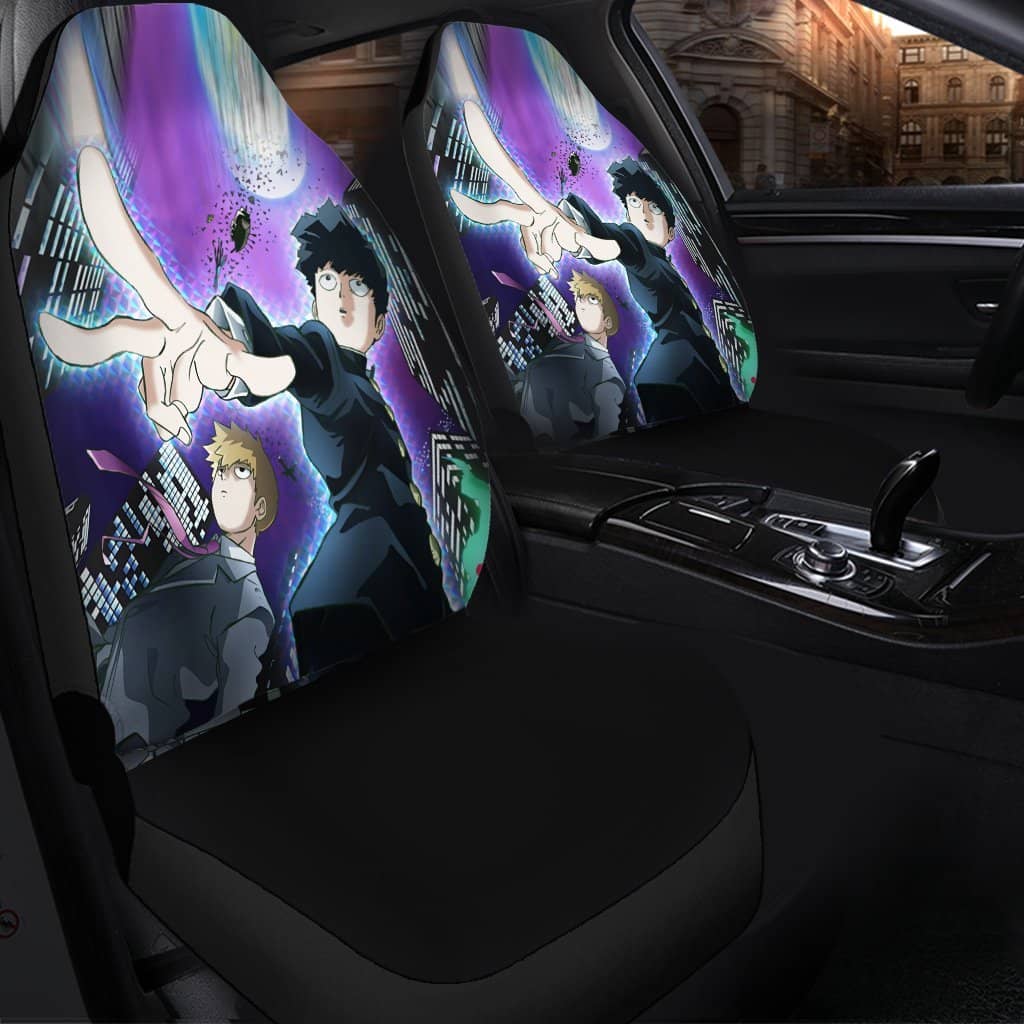 Mob Psycho 100 Typo Best Anime 2020 Car Seat Covers