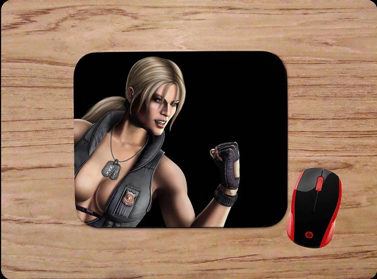 Mortal Kombat Sonya Blade Pc Gaming Mouse Pads