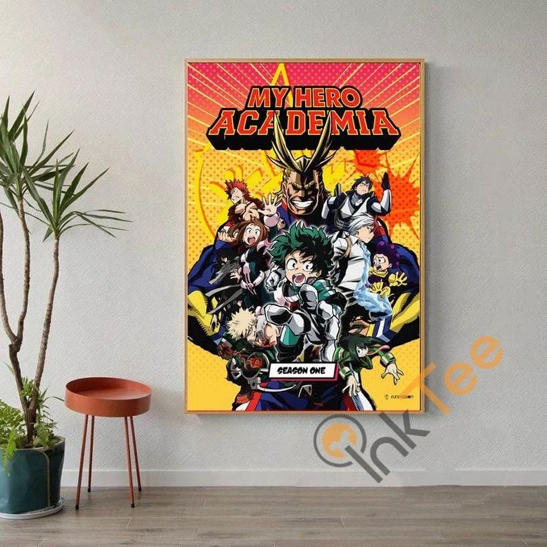 My Hero Academia Anime Movie Retro Film Sku2217 Poster