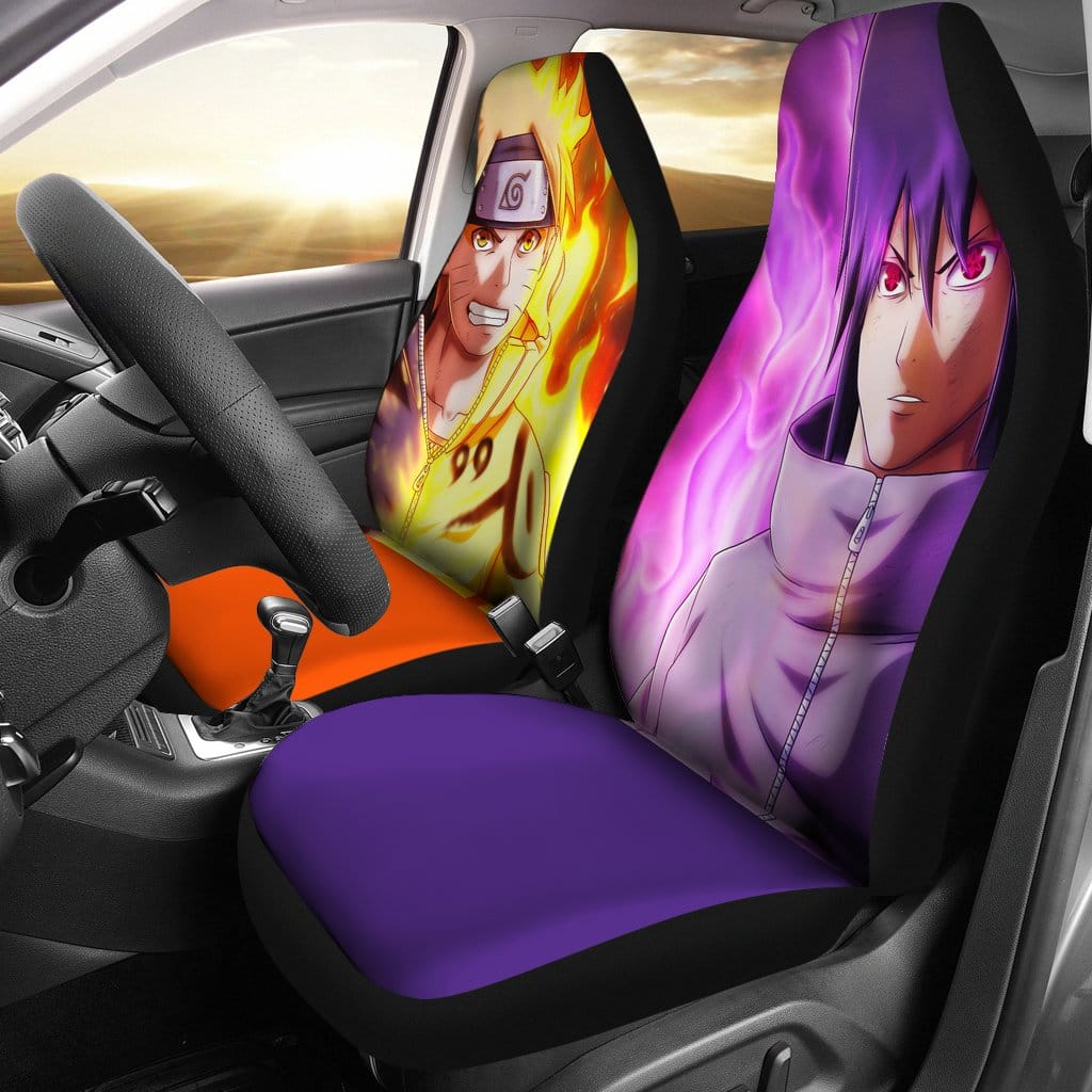Naruto Sasuke 4 Car Seat Covers