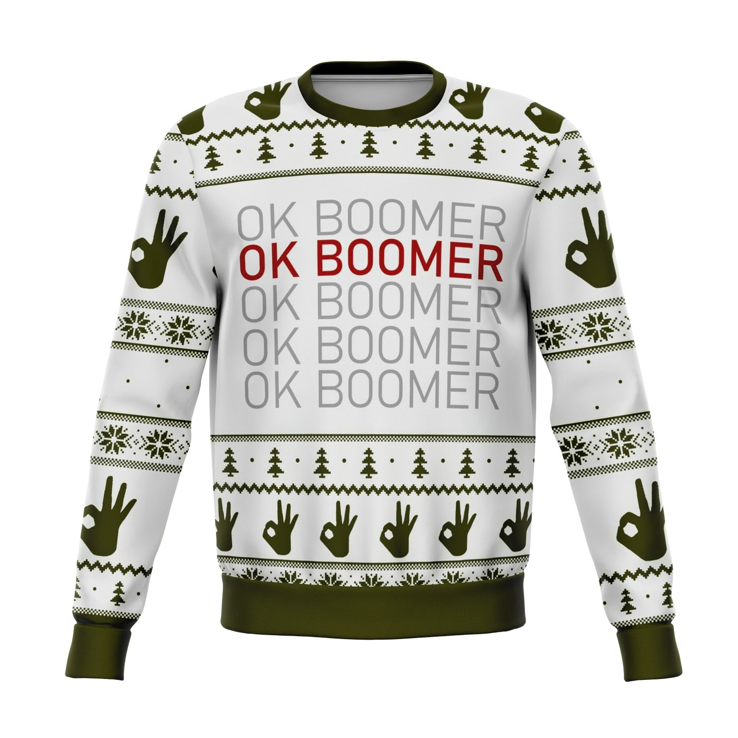 Ok Boomer Ugly Sweater