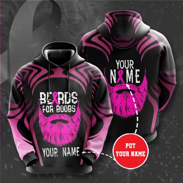 Personalized Breast Cancer Awareness No242 Custom Hoodie 3D