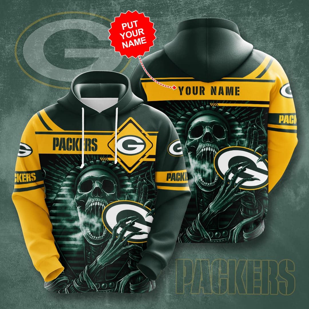 Green Bay Packers Personalized 3D Hoodie V42 On Sale - Tana Elegant