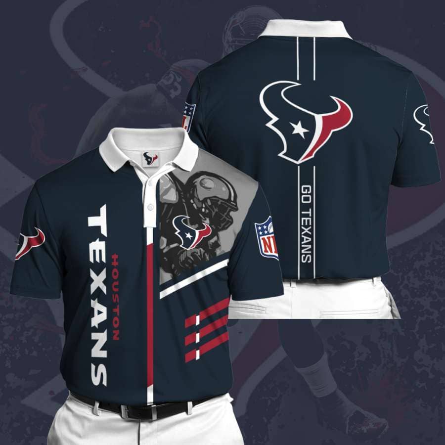 Personalized Houston Texans No37 Polo Shirt