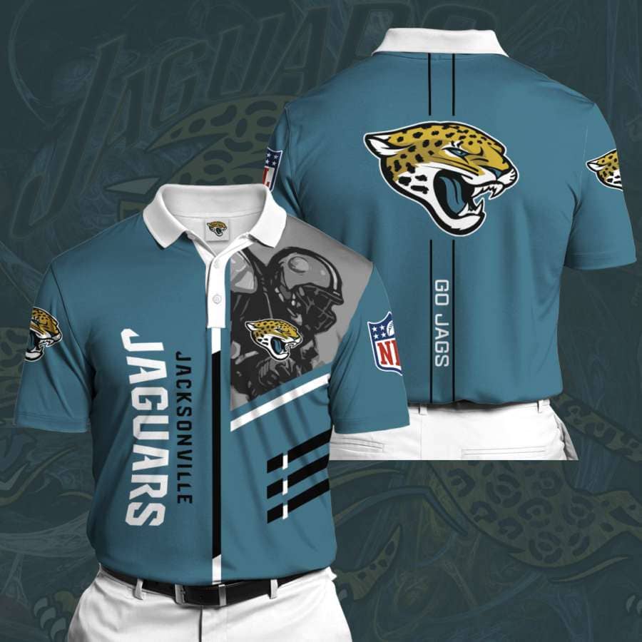 Personalized Jacksonville Jaguars No40 Polo Shirt