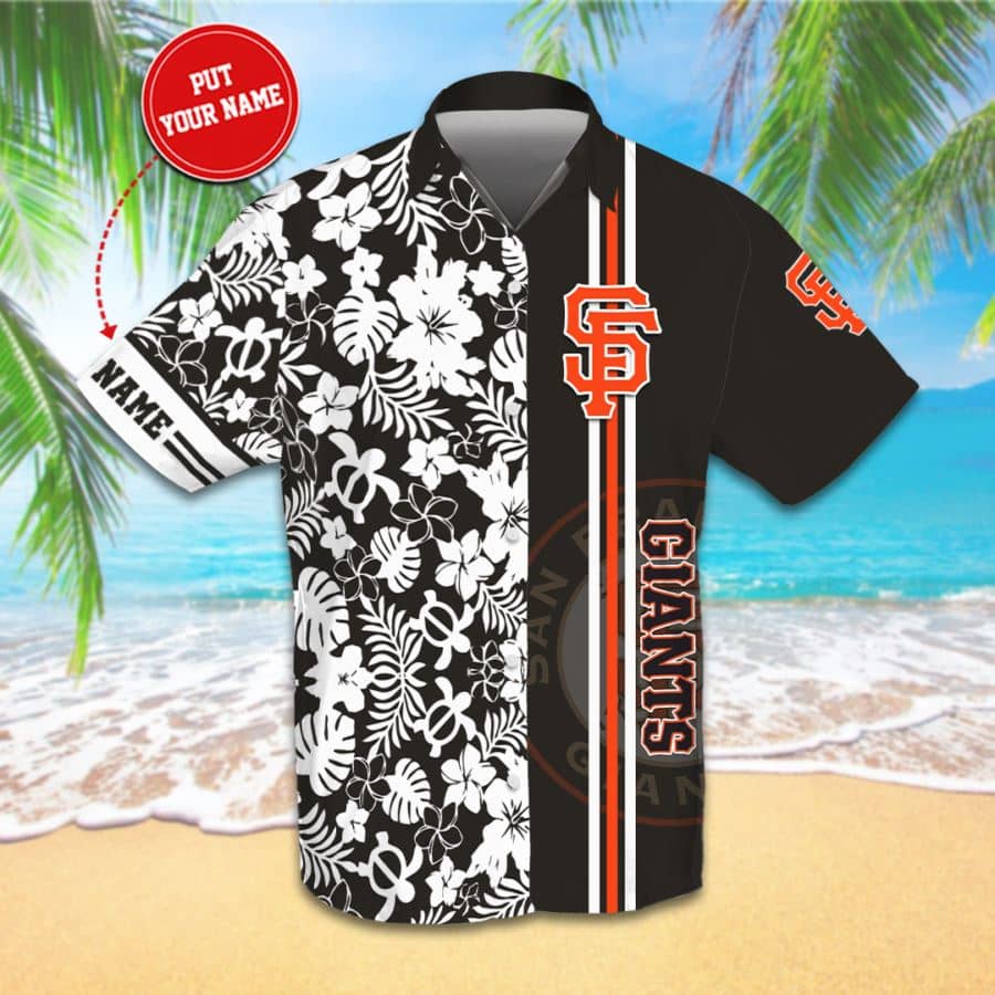 San Francisco Giants MLB Custom Name Hawaiian Shirt Trending For Men Women