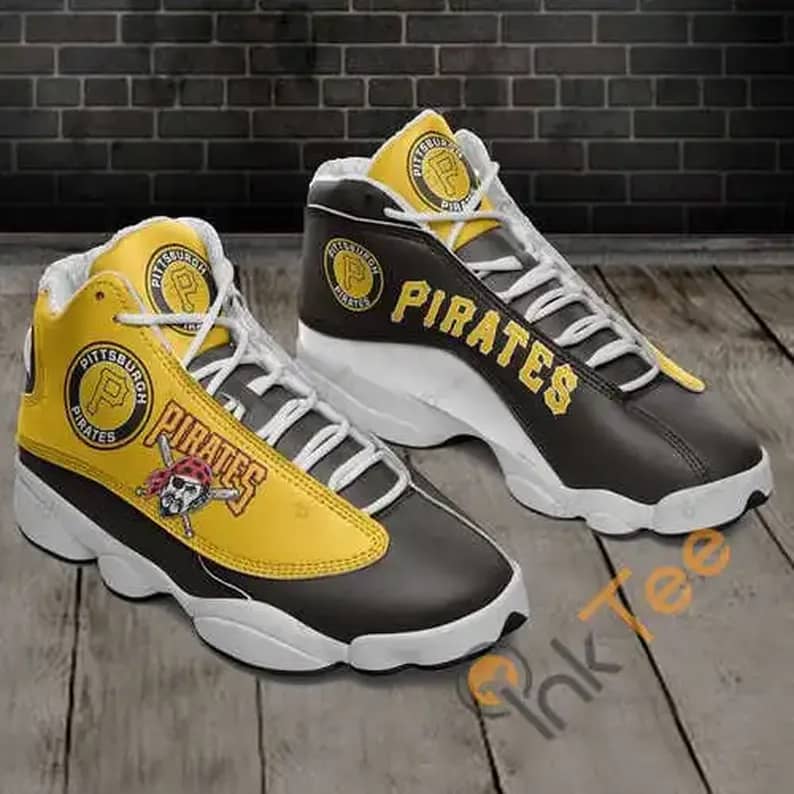 Pittsburgh Pirates 13 Personalized Air Jordan Shoes