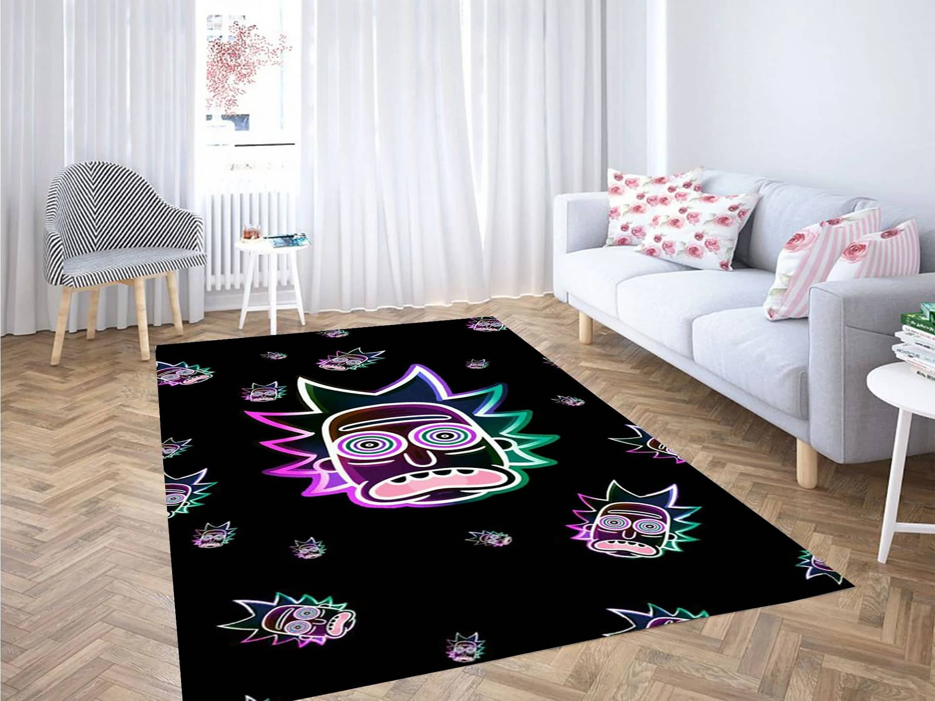 Rick And Morty Dope Carpet Rug