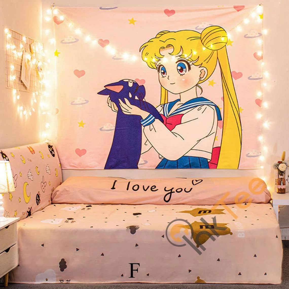 Sailor Moon Comic Anime Sku940 Tapestry