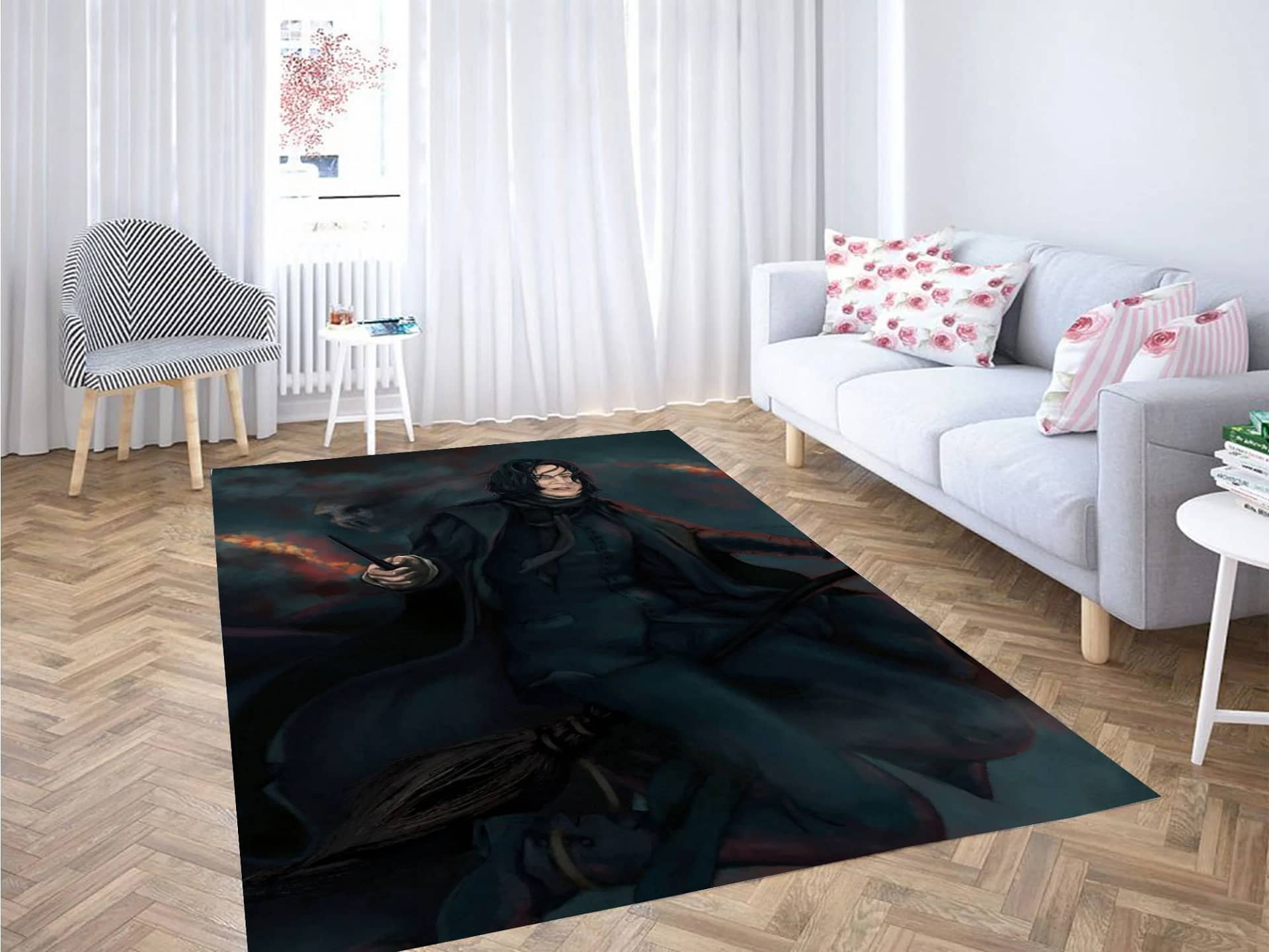 Severus Darkness Carpet Rug