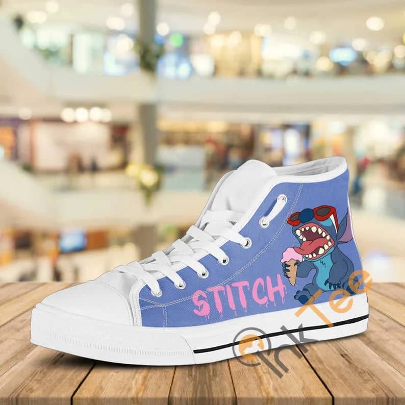 Stitch Disney Custom Pattern Movie No 319 High Top Shoes