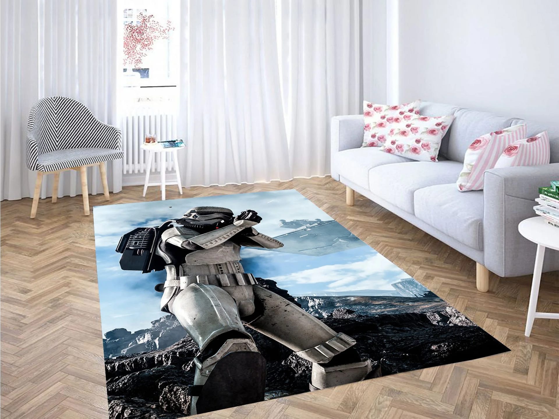 Stormtroopers In Star Wars Carpet Rug