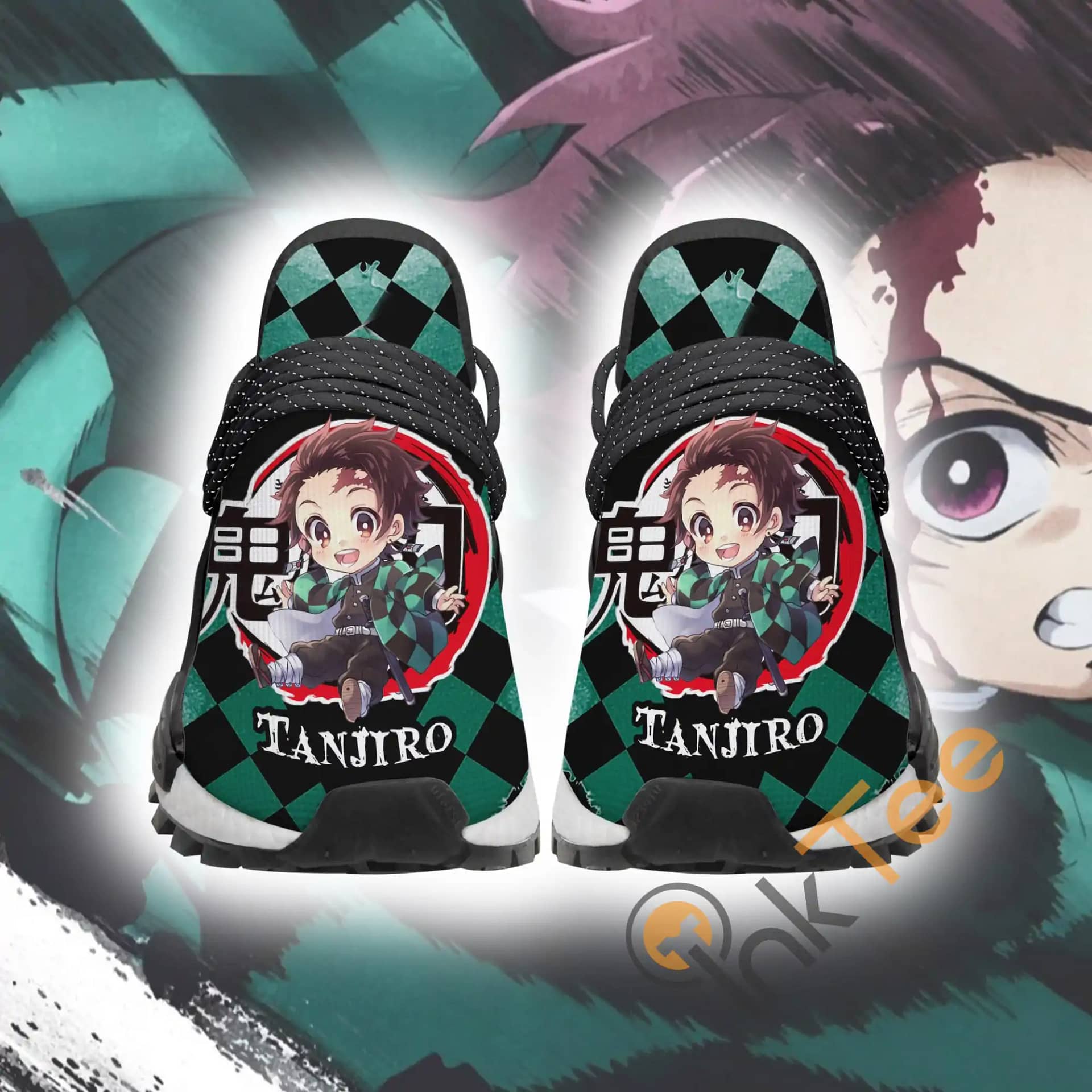 Tanjiro Custom Demon Slayer Anime Amazon Nmd Human Shoes