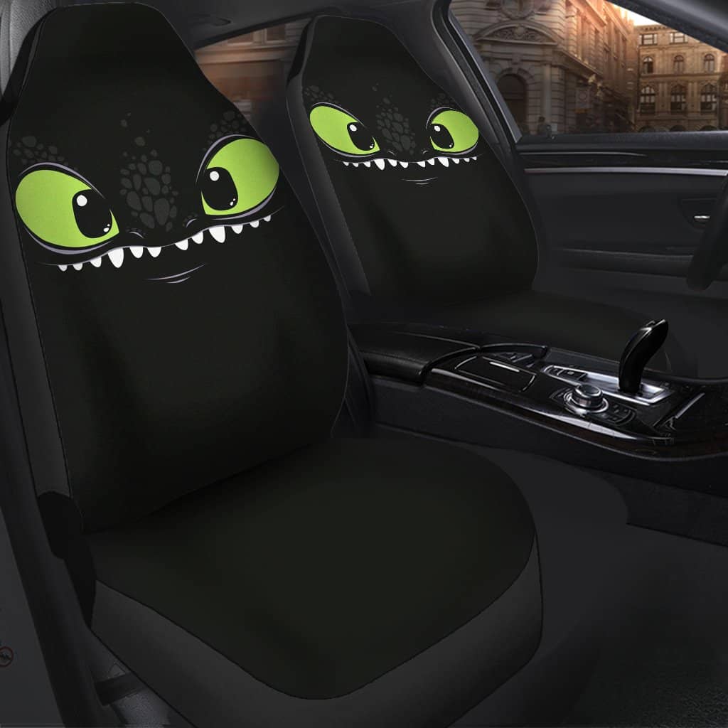 Toothless Funny Car Seat Covers