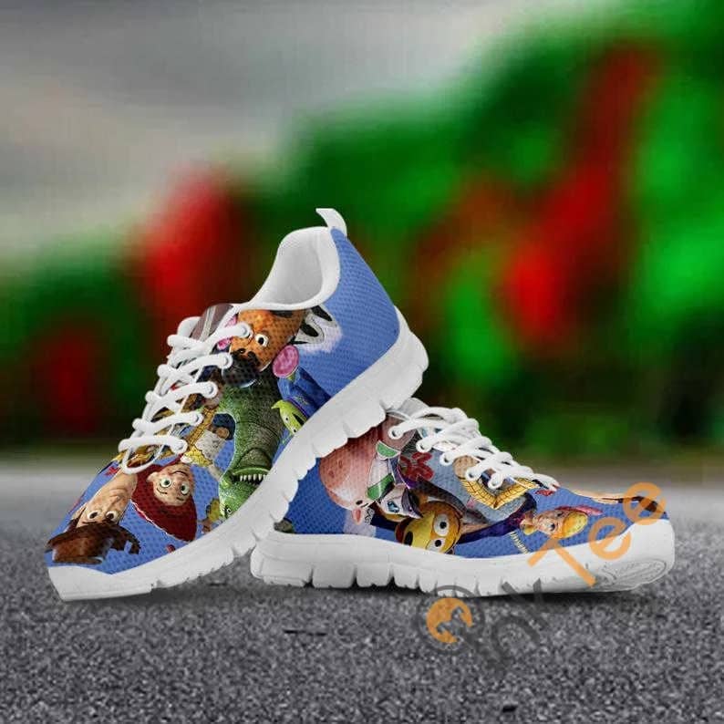 Inktee Store - Toy Story Custom Painted Disney Pixar Animated Movie Running No 311 Nike Sneakers Image