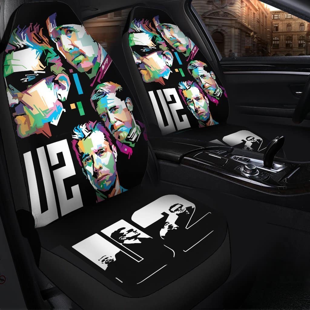 U2 Rock Band 2 Car Seat Covers