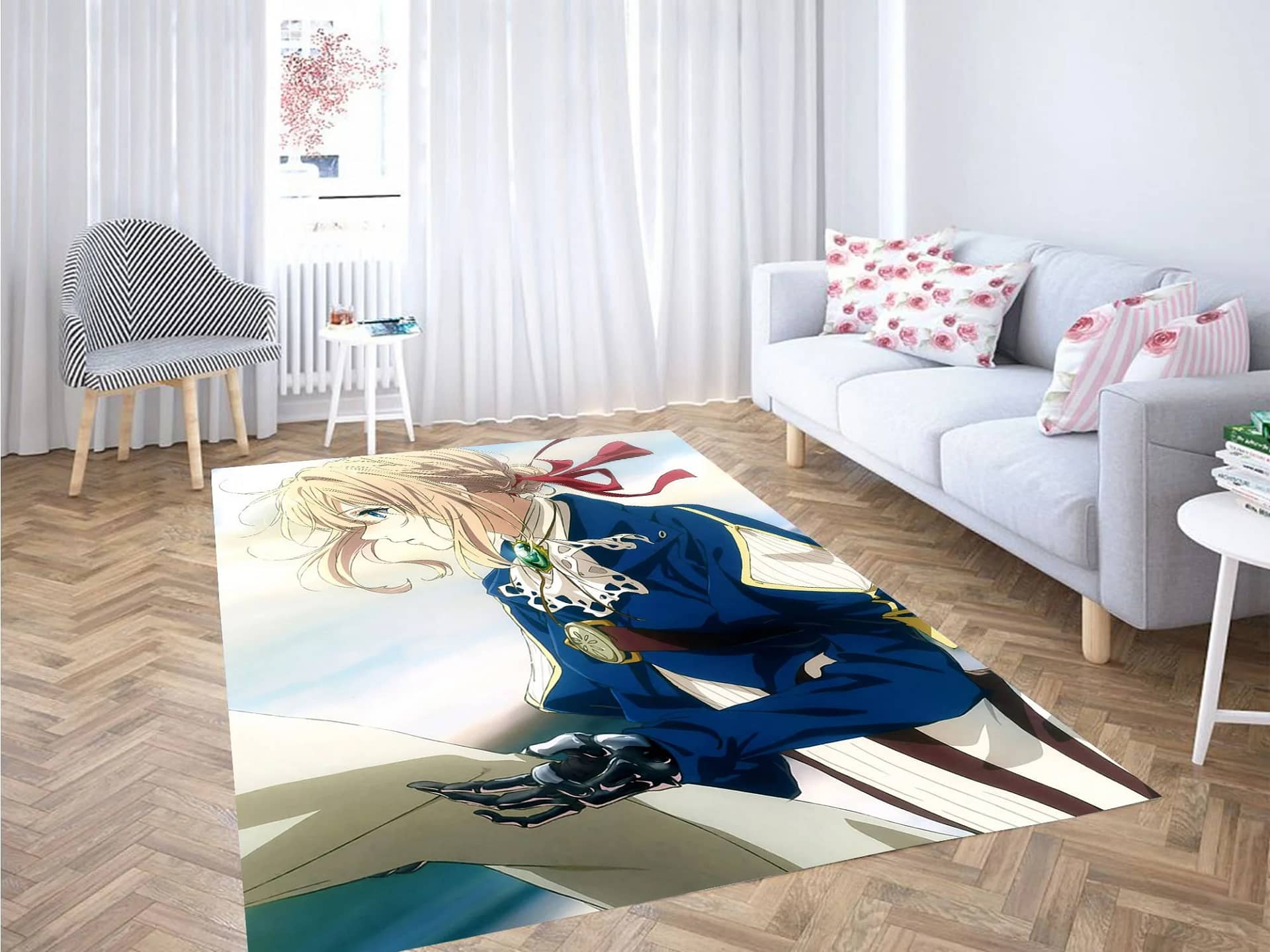 Violet Evergarden Anime Carpet Rug