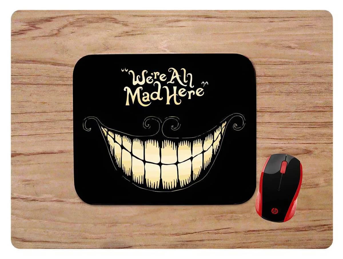We'Re All Mad Here 2 Pc Gaming Mouse Pads