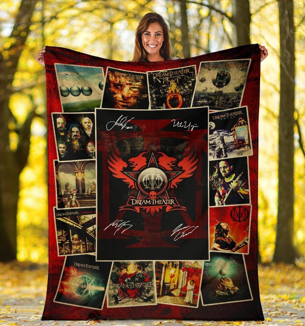 Amazon Best Seller Dream Theater Rock Band Fleece Blanket