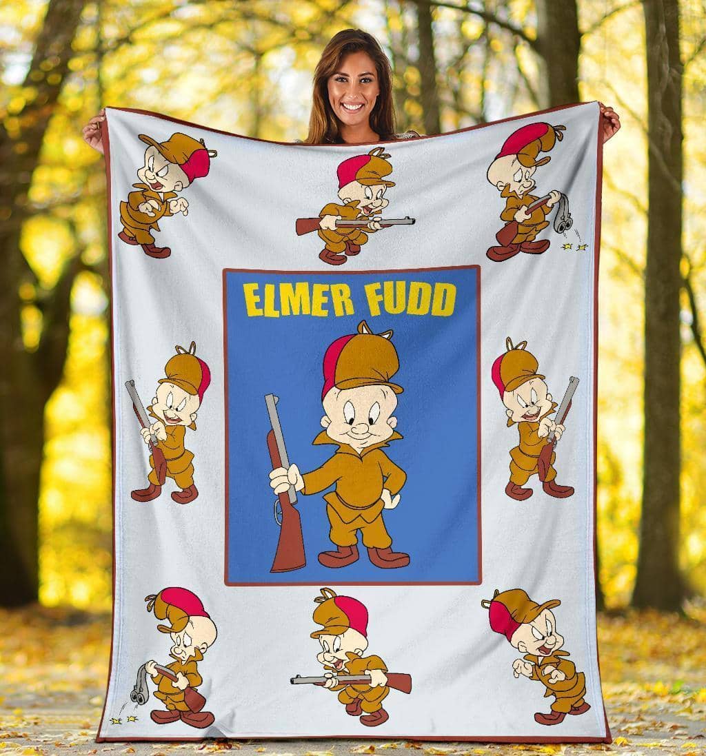 Amazon Best Seller Elmer Fudd Looney Tunes Fleece Blanket