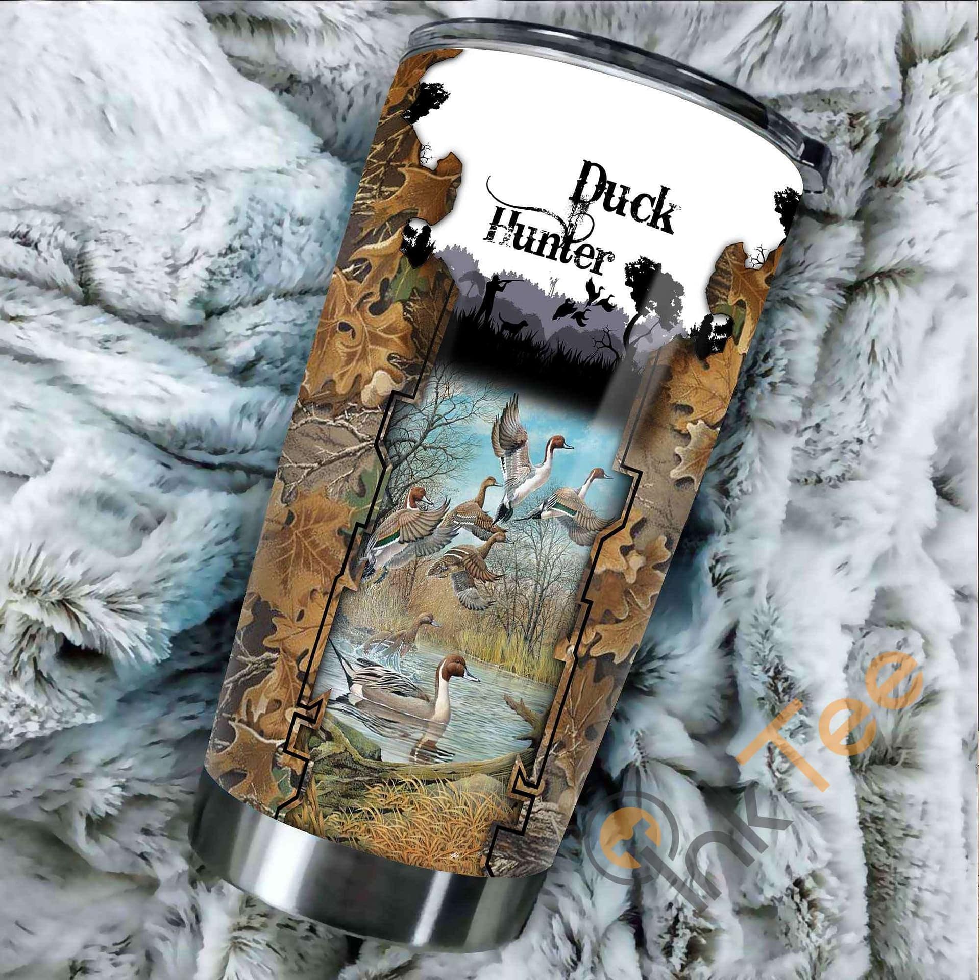Inktee Store - Duck Hunting Amazon Best Seller Sku 3620 Stainless Steel Tumbler Image